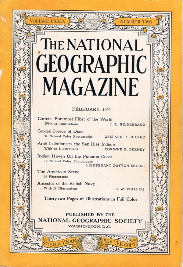 The National Geographic Magazine - february, 1941